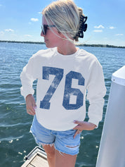 76 Varsity Crewneck Sweatshirt