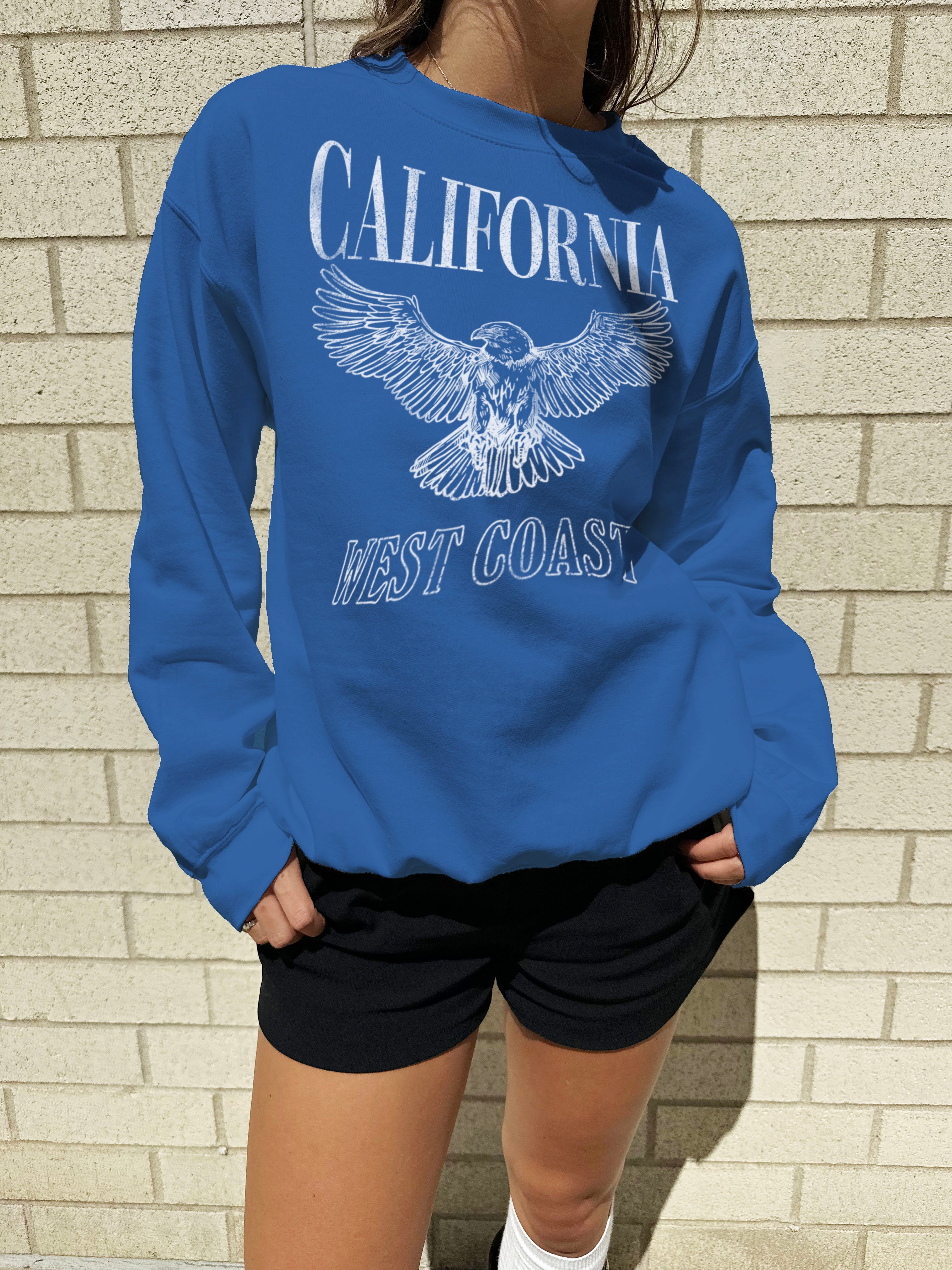 California Eagle Crewneck Sweatshirt