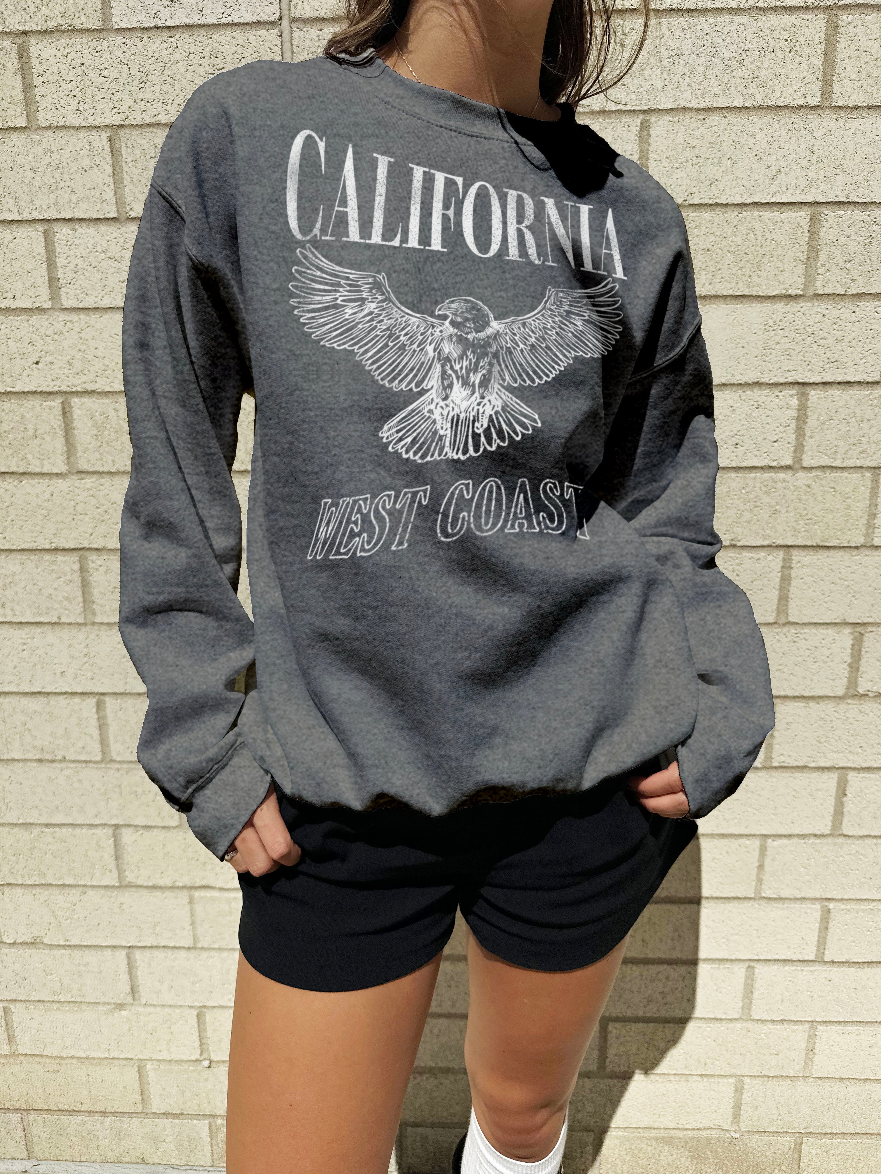 California Eagle Crewneck Sweatshirt