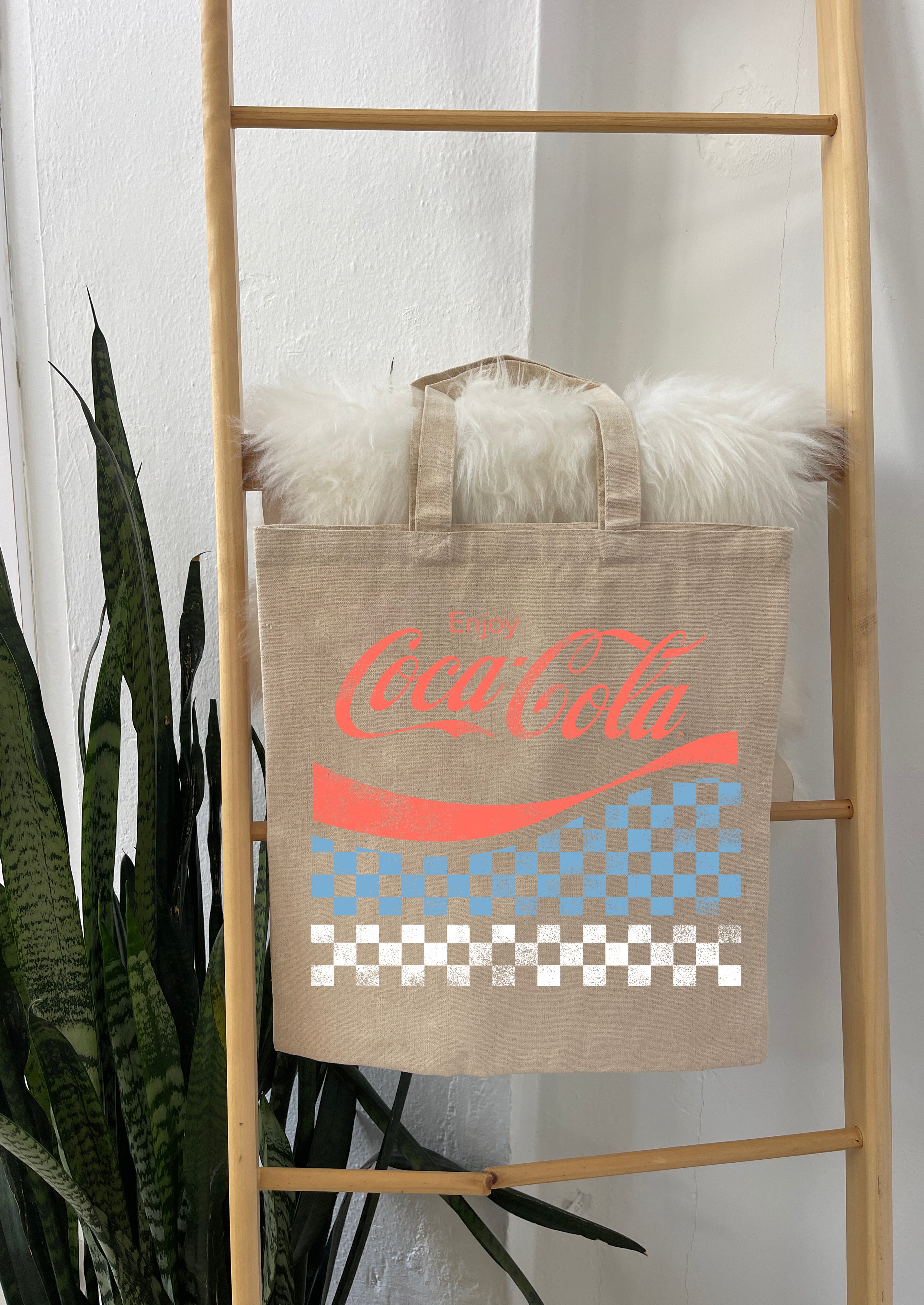 Retro Coca-Cola Tote Bag