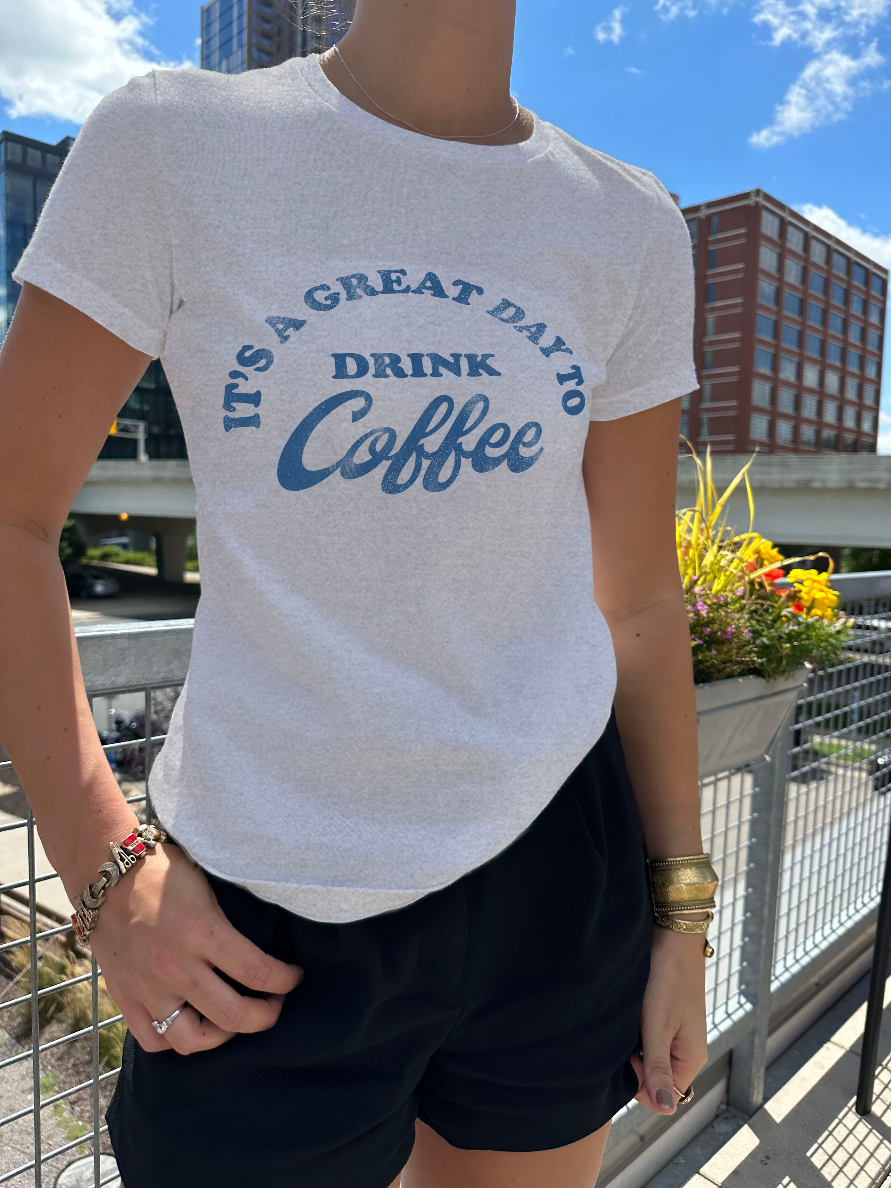 Drink Coffee Short Sleeve Tee