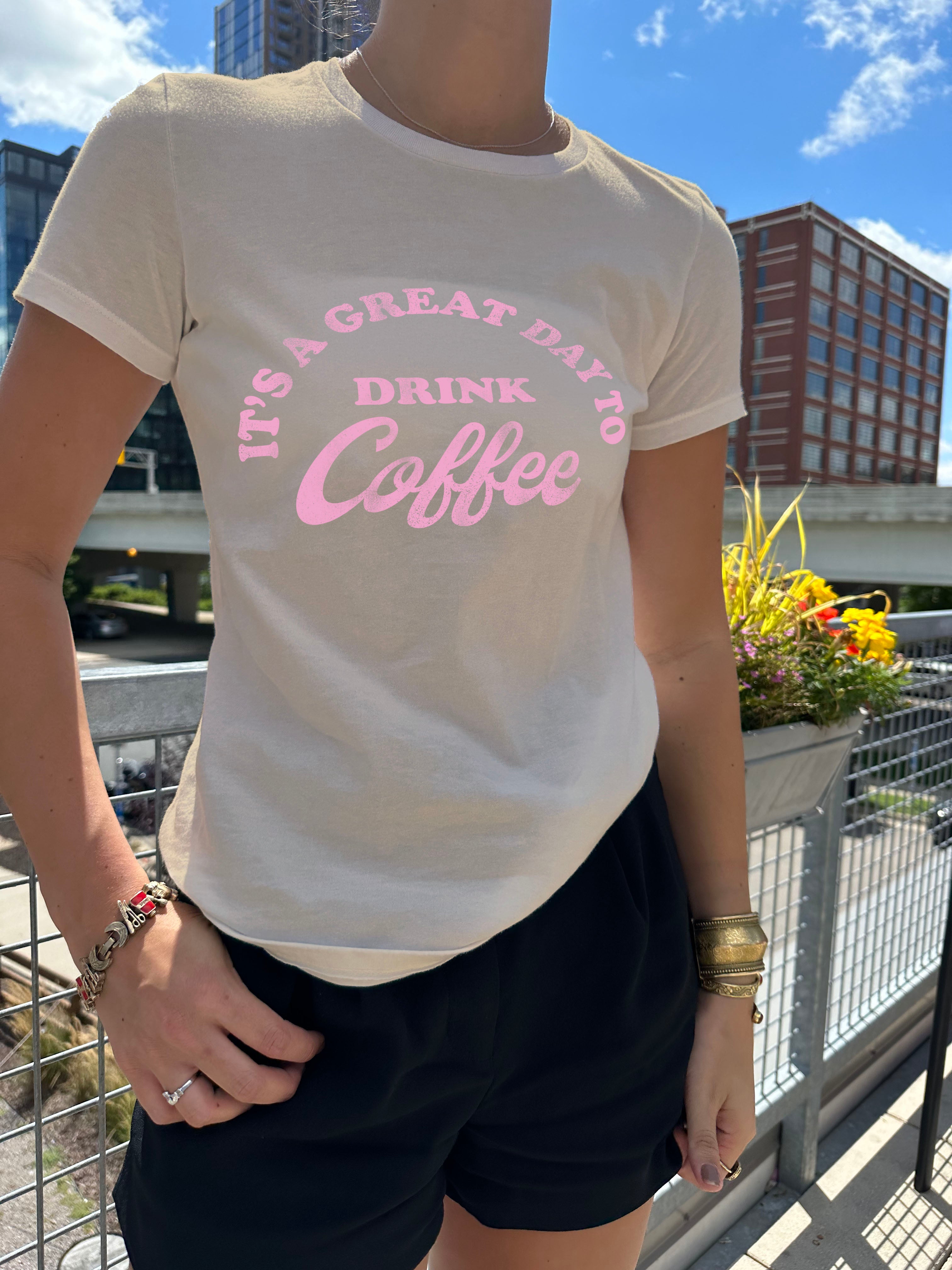 Drink Coffee Short Sleeve Tee