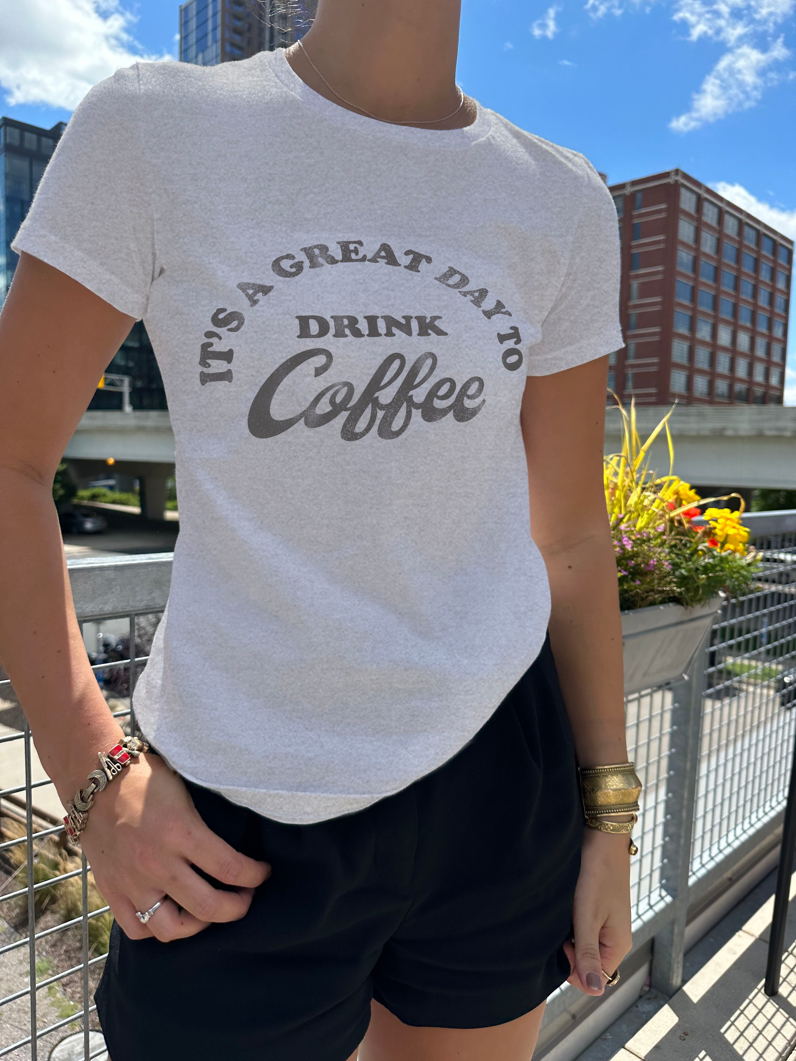 Drink Coffee Short Sleeve Tee