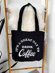 Drink Coffee Tote Bag