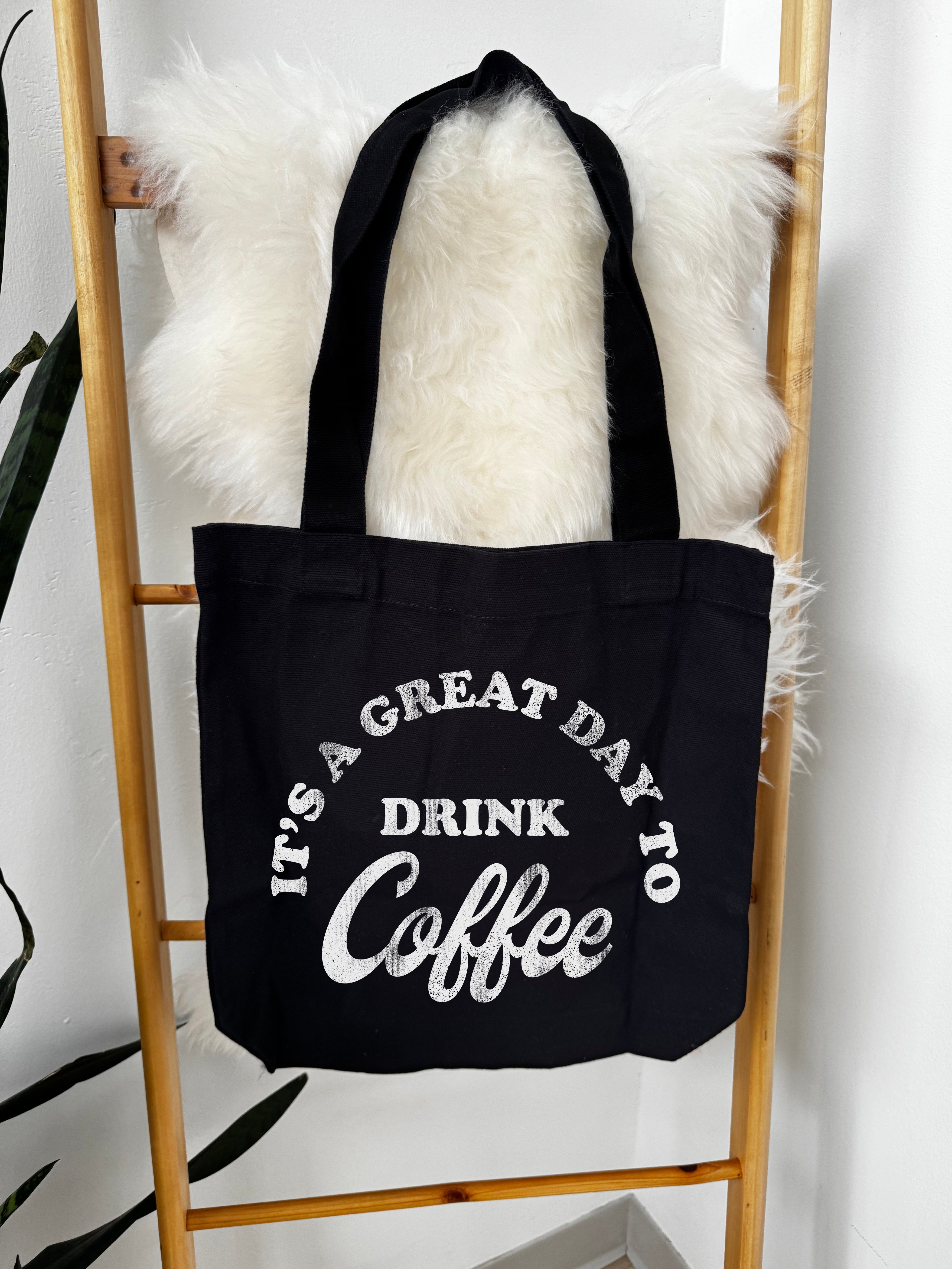 Drink Coffee Tote Bag