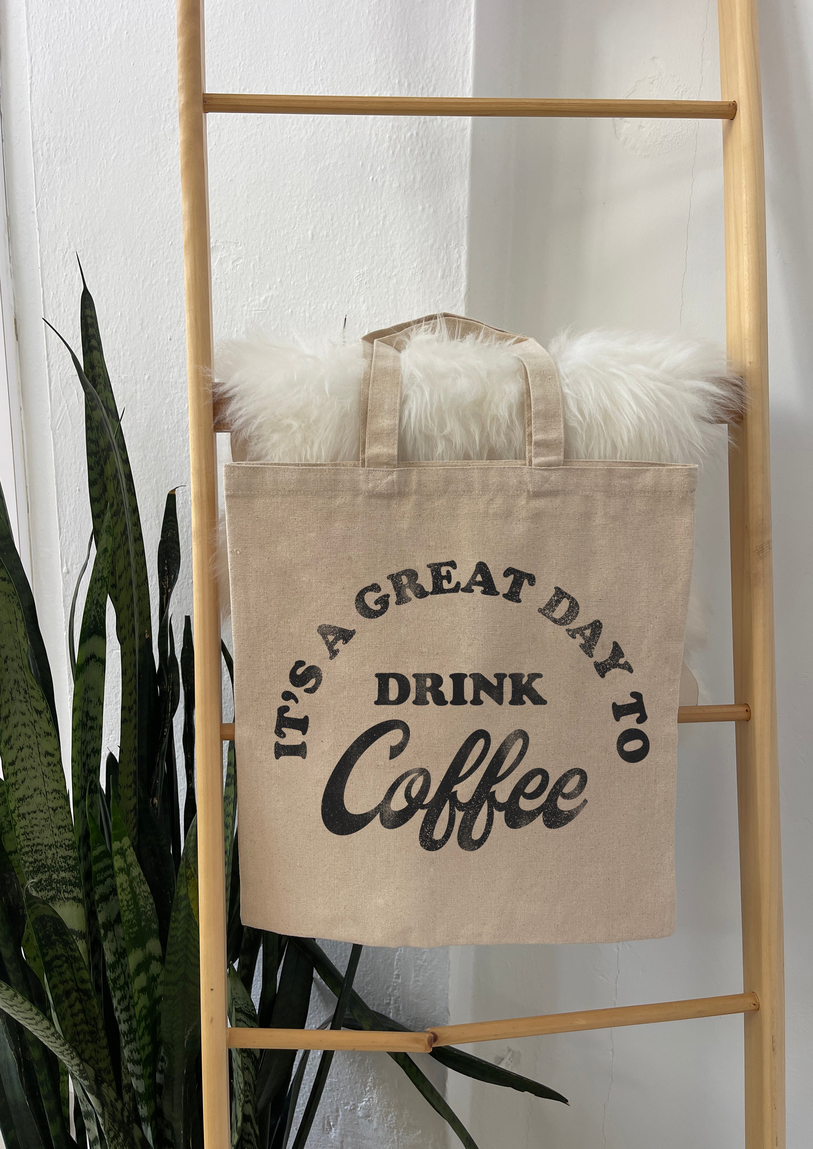 Drink Coffee Tote Bag