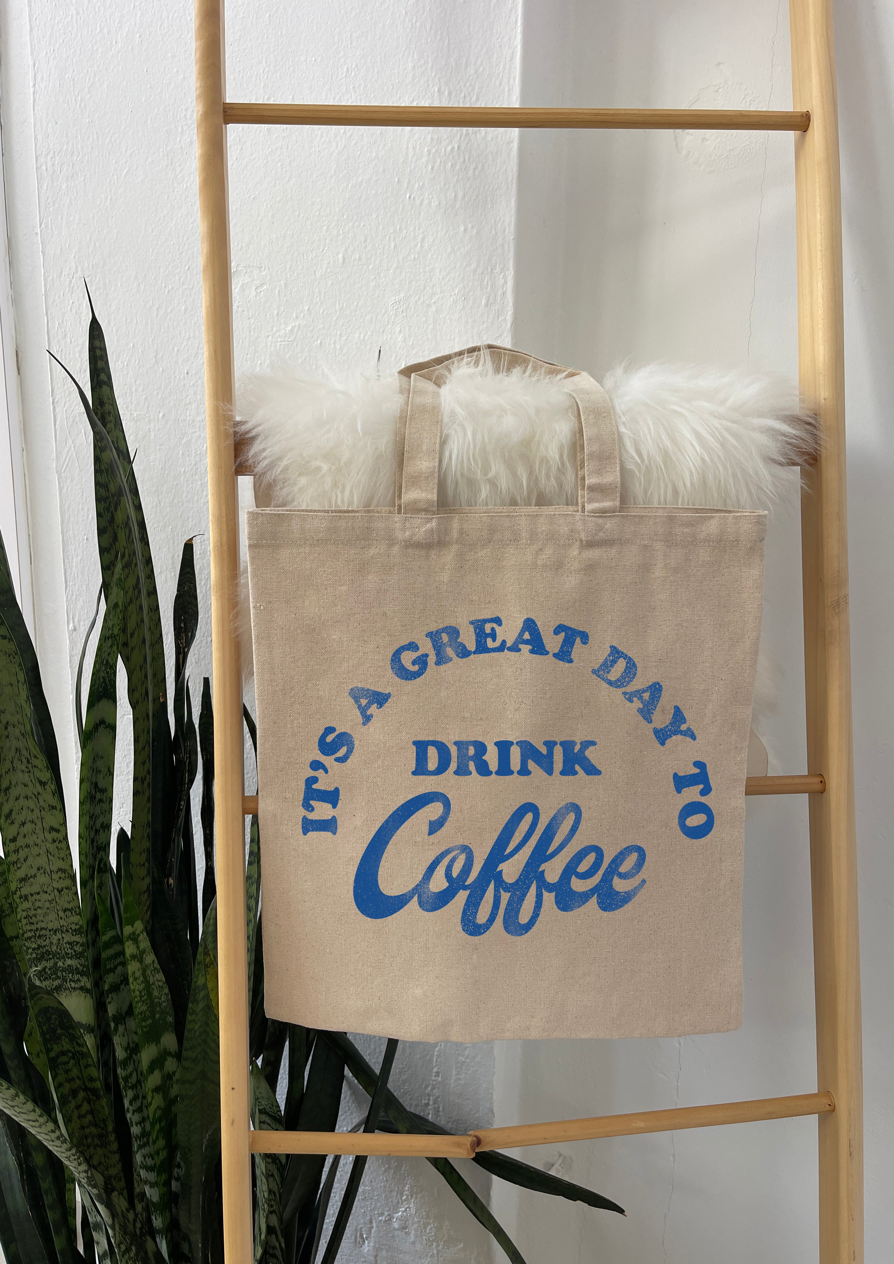 Drink Coffee Tote Bag