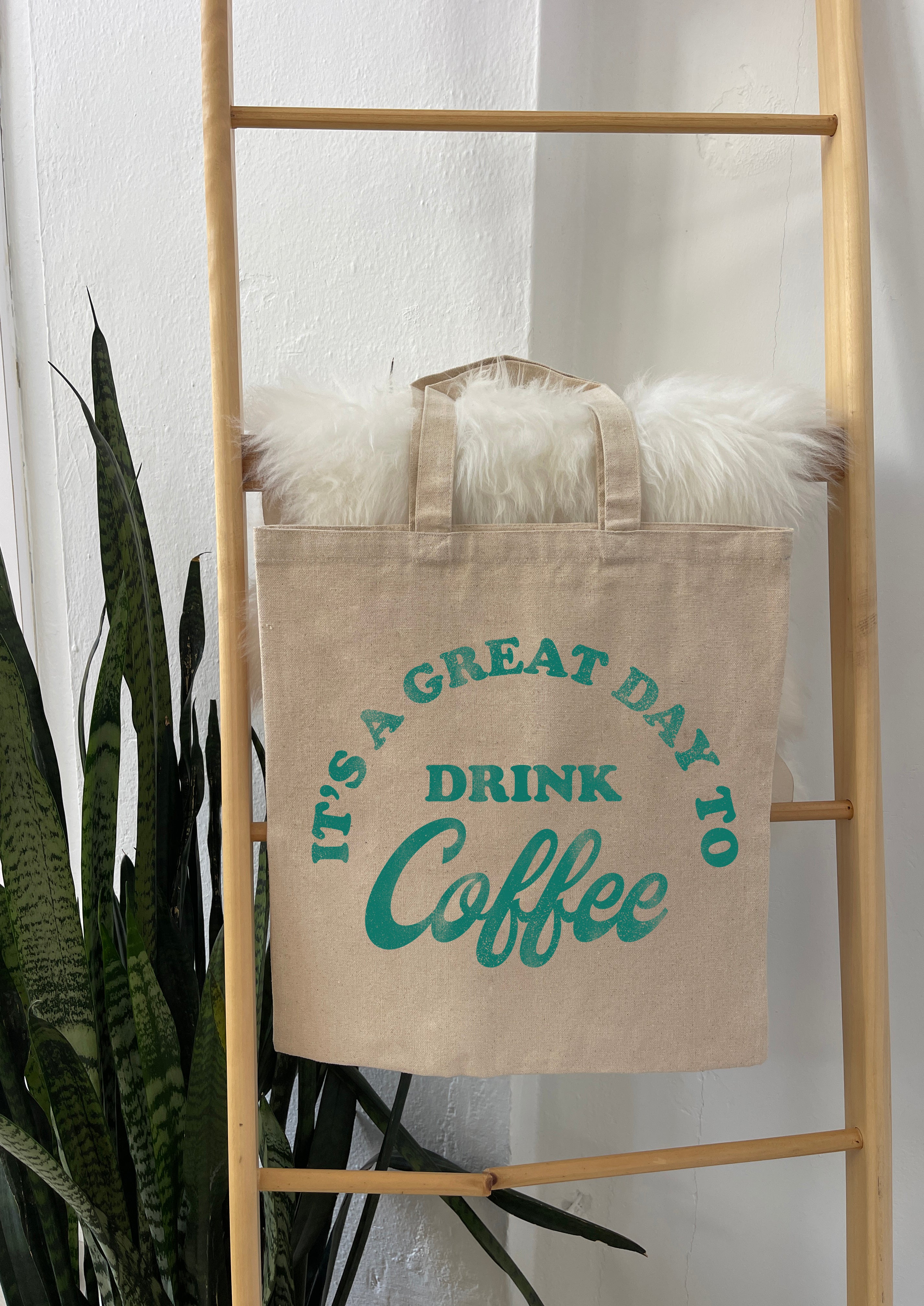 Drink Coffee Tote Bag