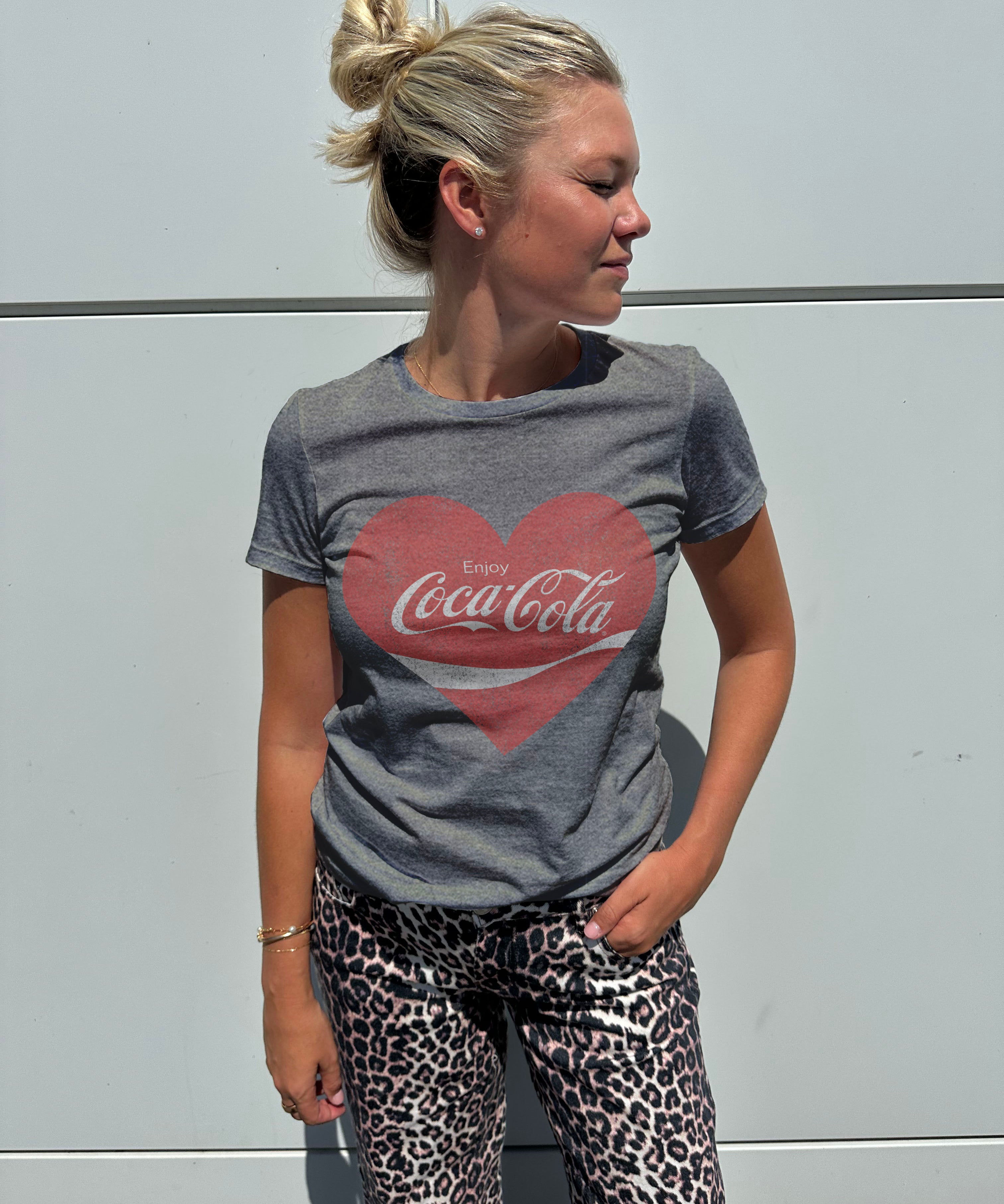 Coca-Cola Heart Short Sleeve Tee