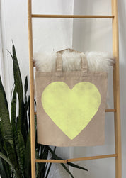 Bold Heart Tote Bag