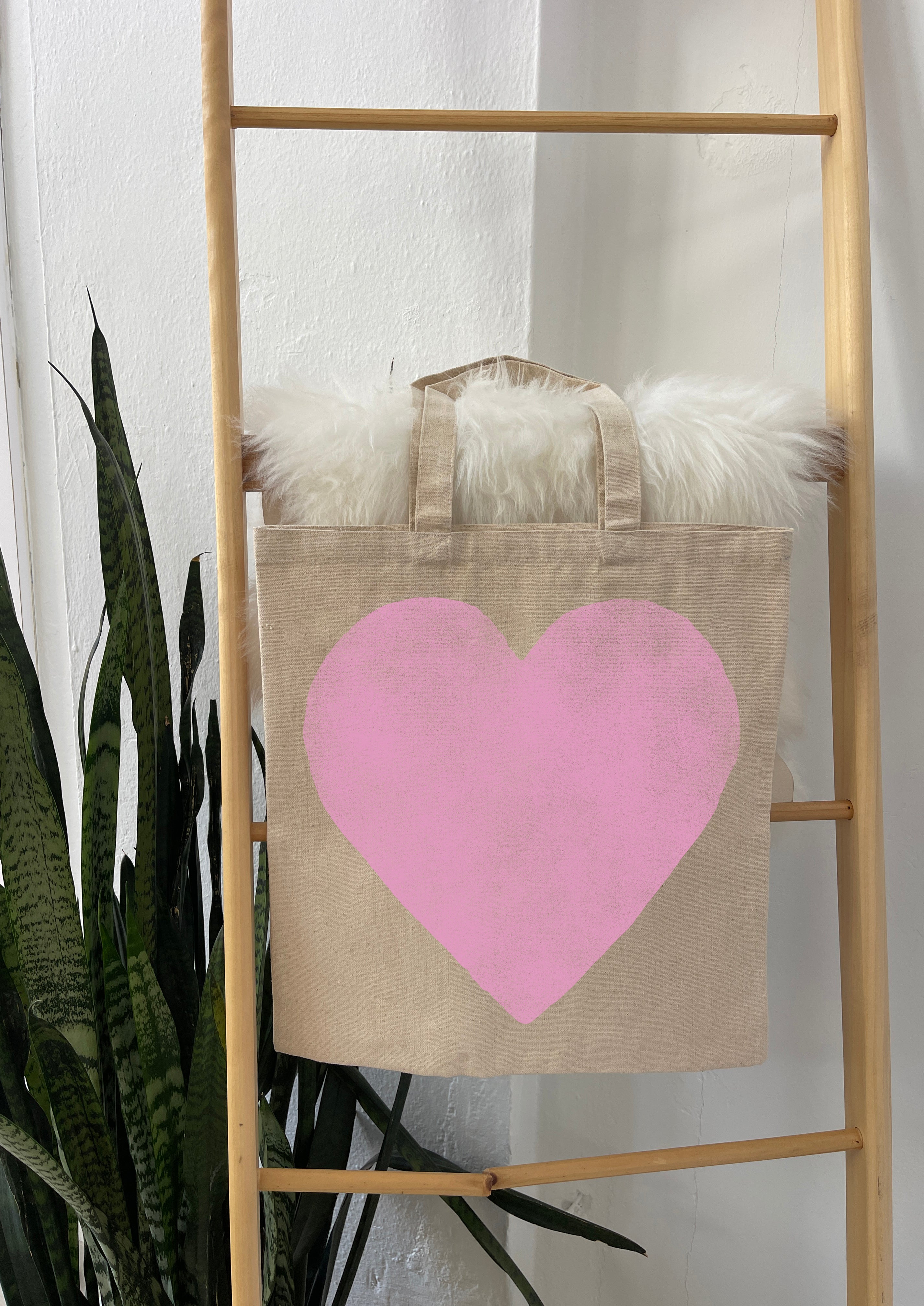 Bold Heart Tote Bag