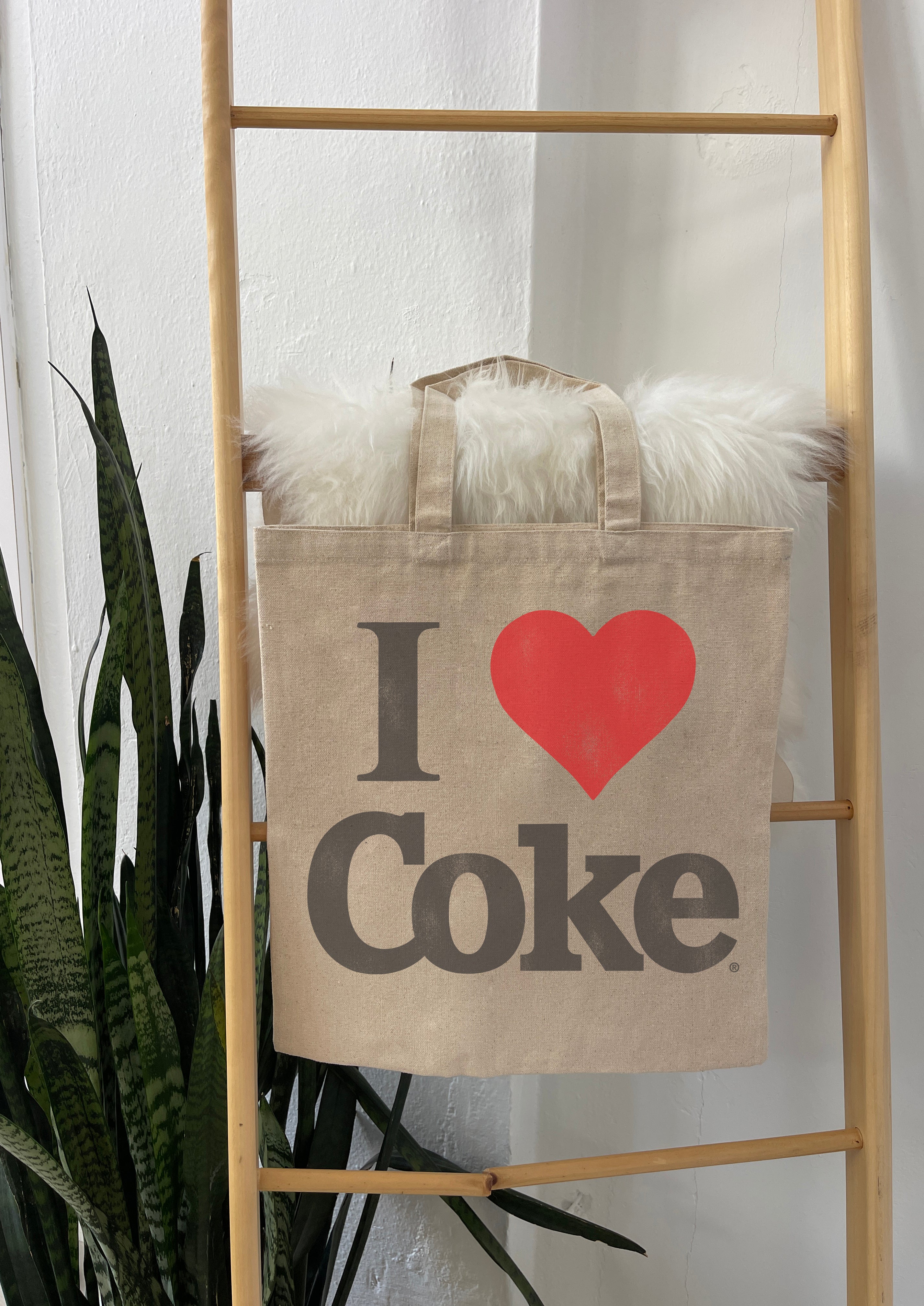 I Love Coke Tote Bag