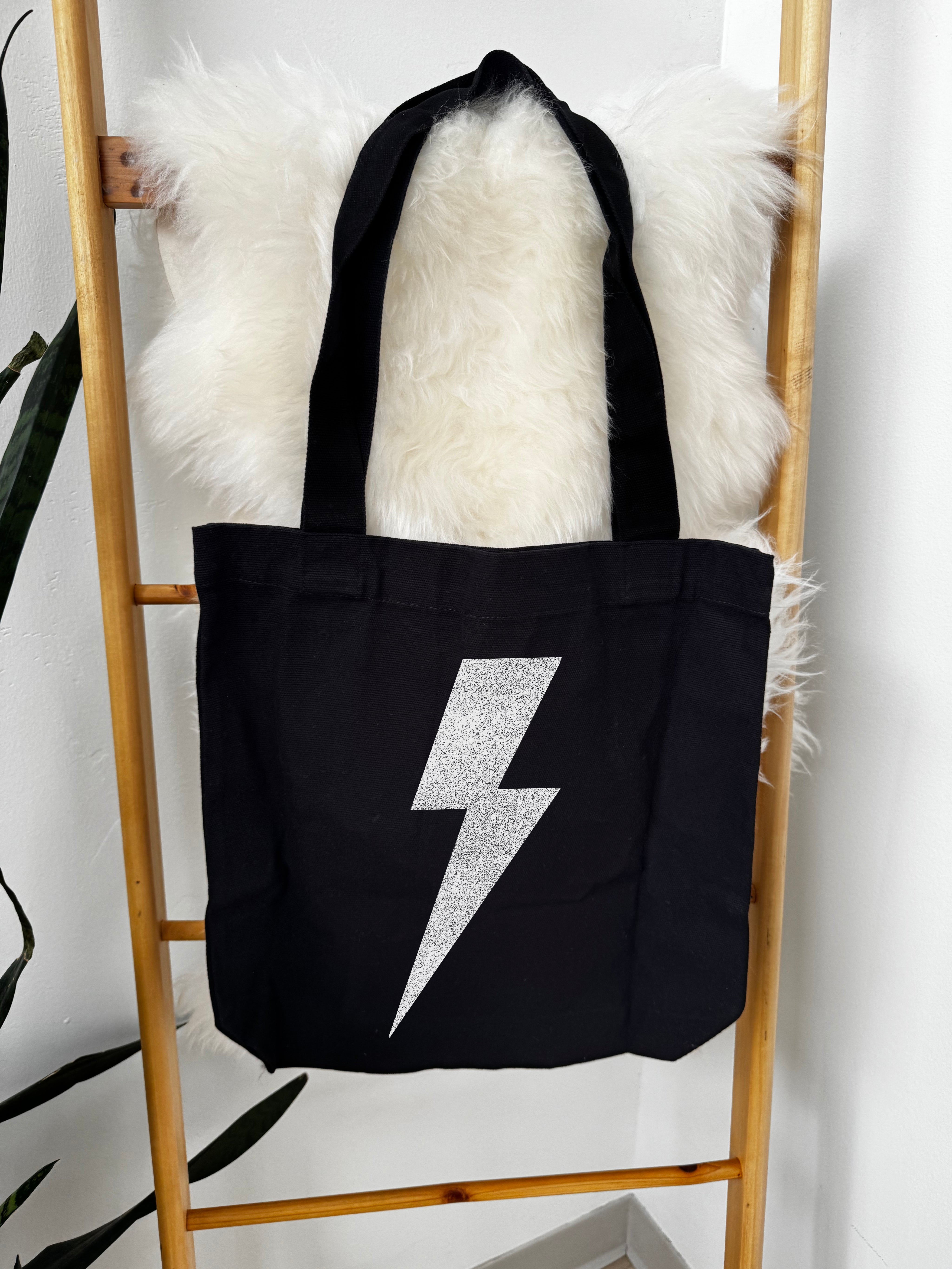 Lightning Bolt Tote Bag