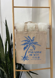 Paradise Beach Club Tote Bag