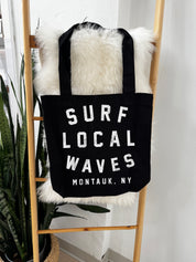Surf Local Waves Tote Bag