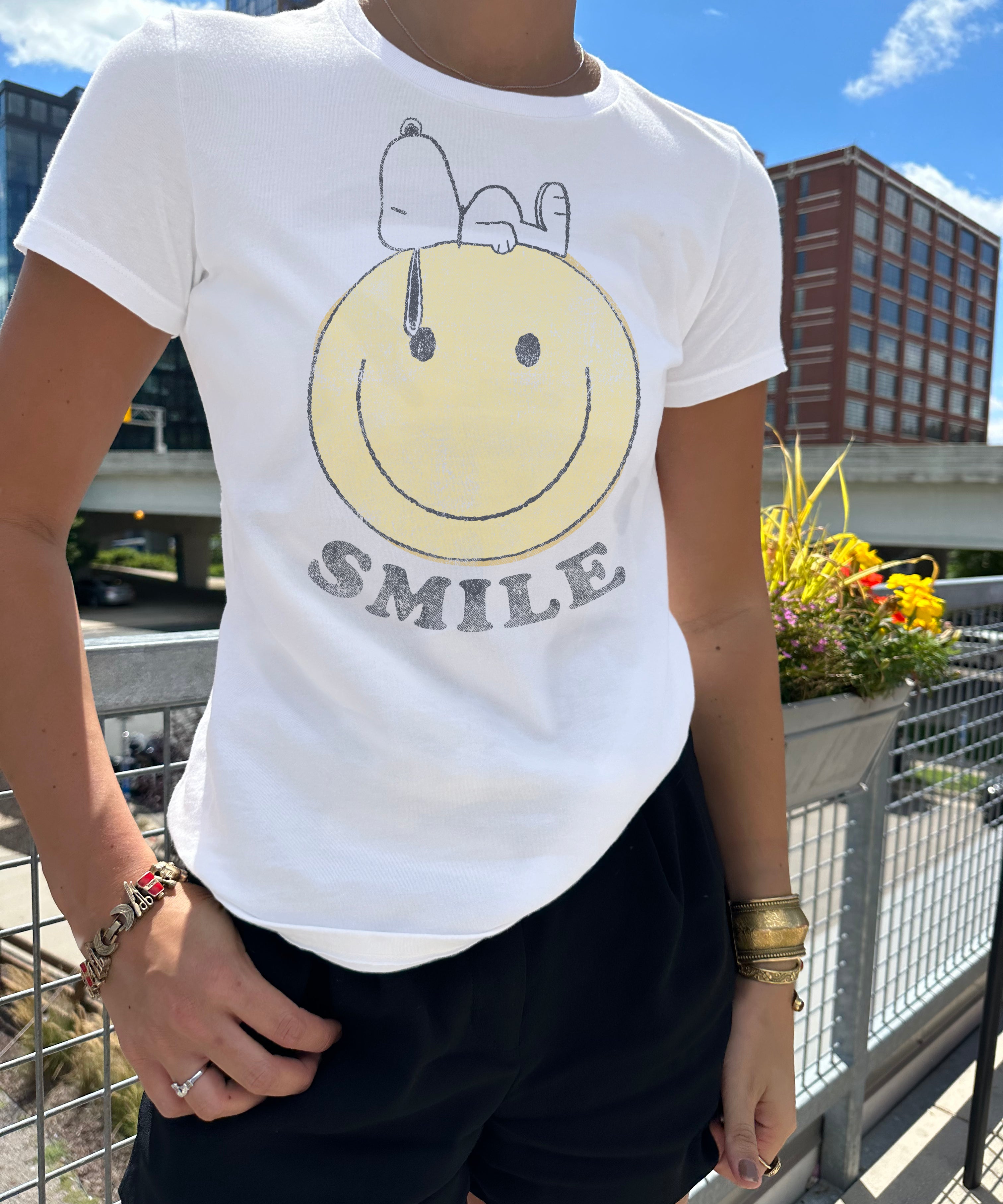 Snoopy Smile Short Sleeve Tee