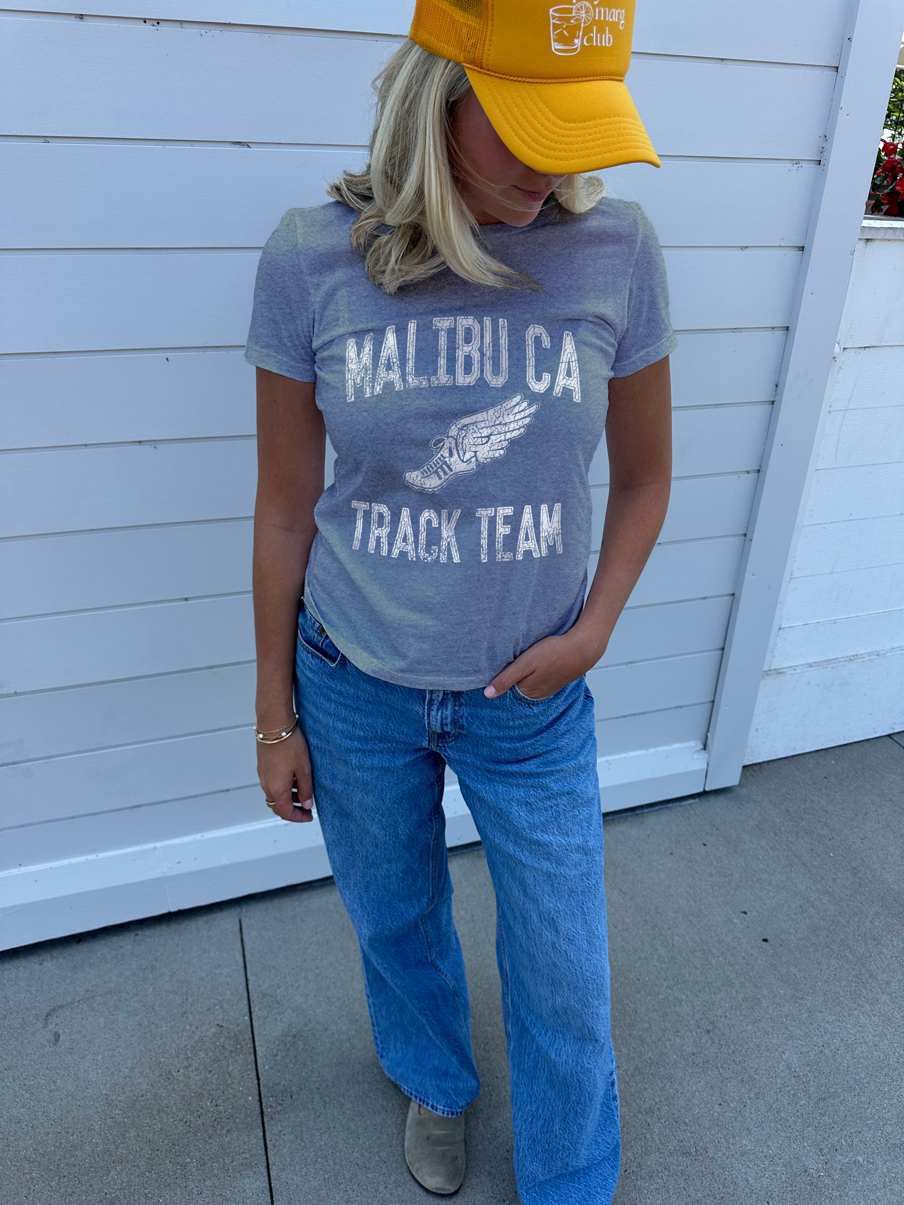 Malibu Track Team Short Sleeve Tee