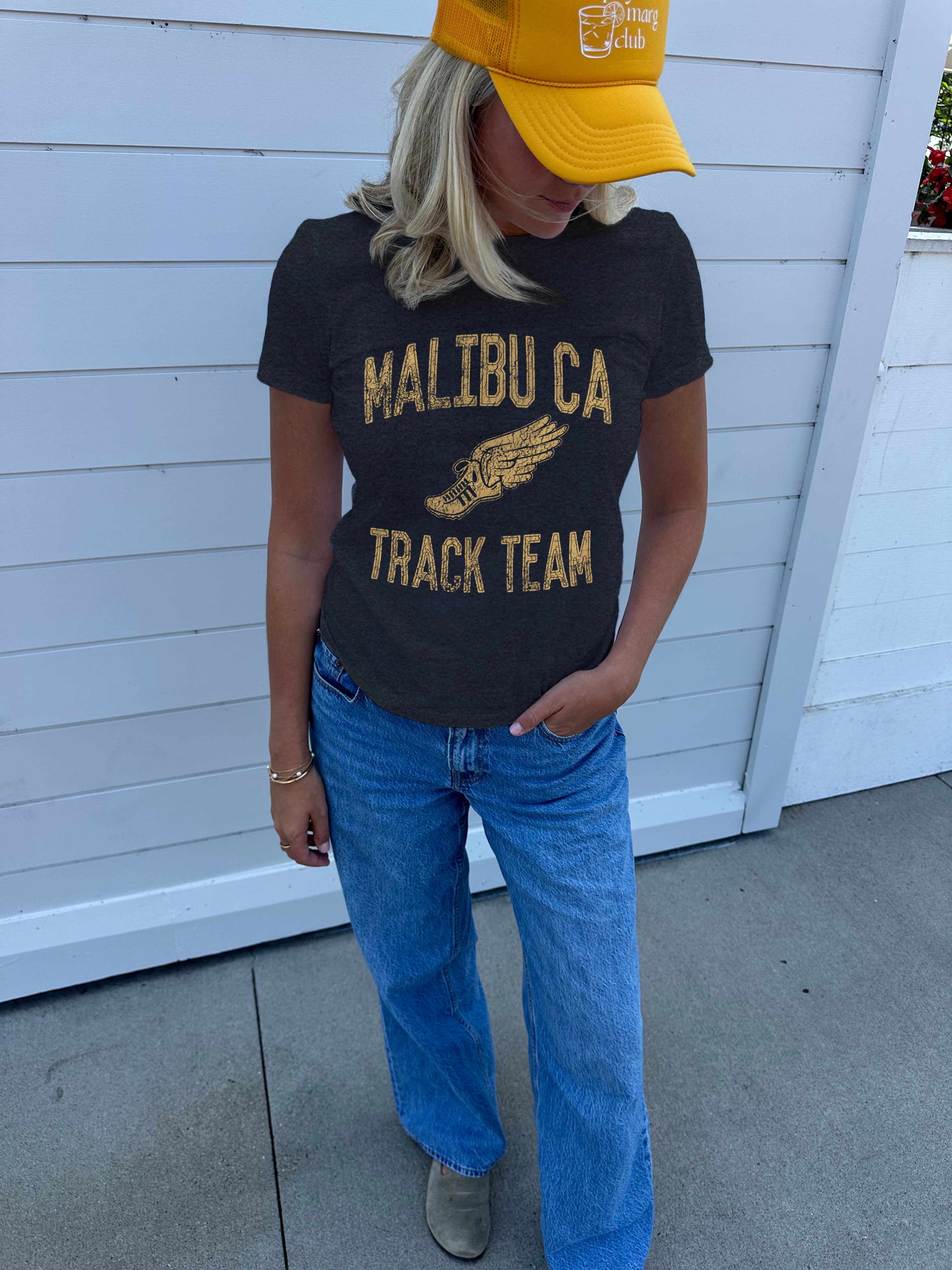 Malibu Track Team Short Sleeve Tee