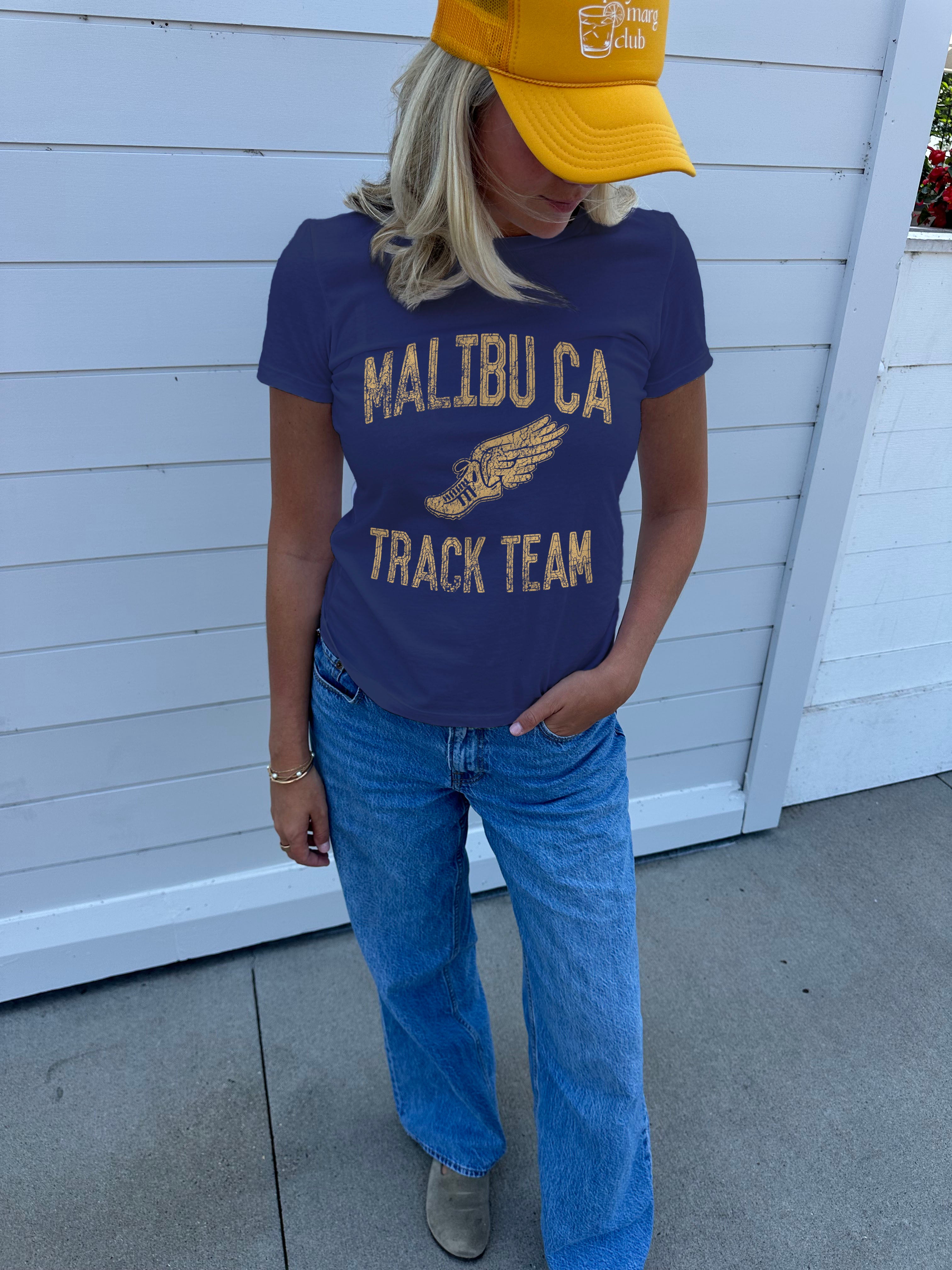 Malibu Track Team Short Sleeve Tee