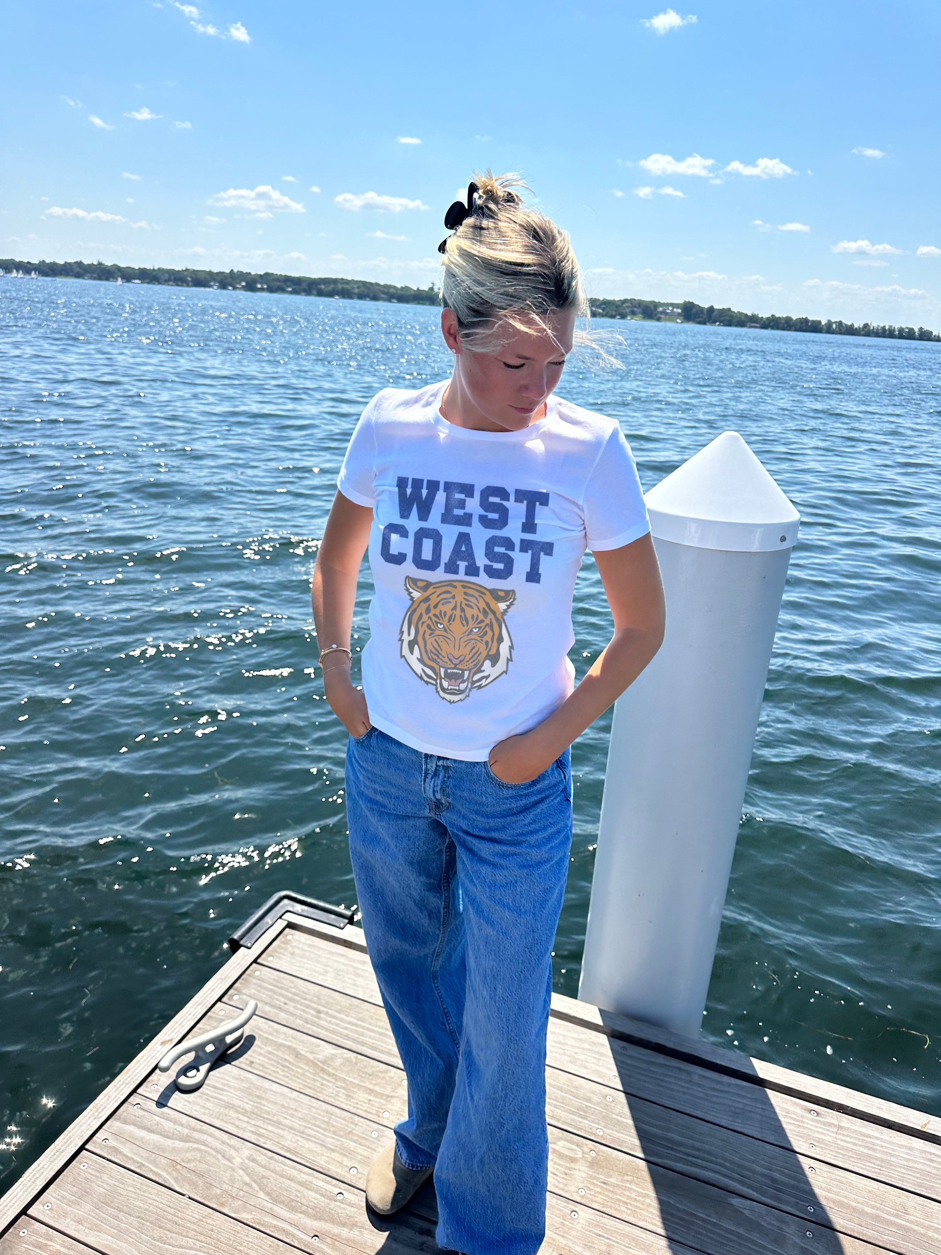 West Coast Tiger Short Sleeve Tee