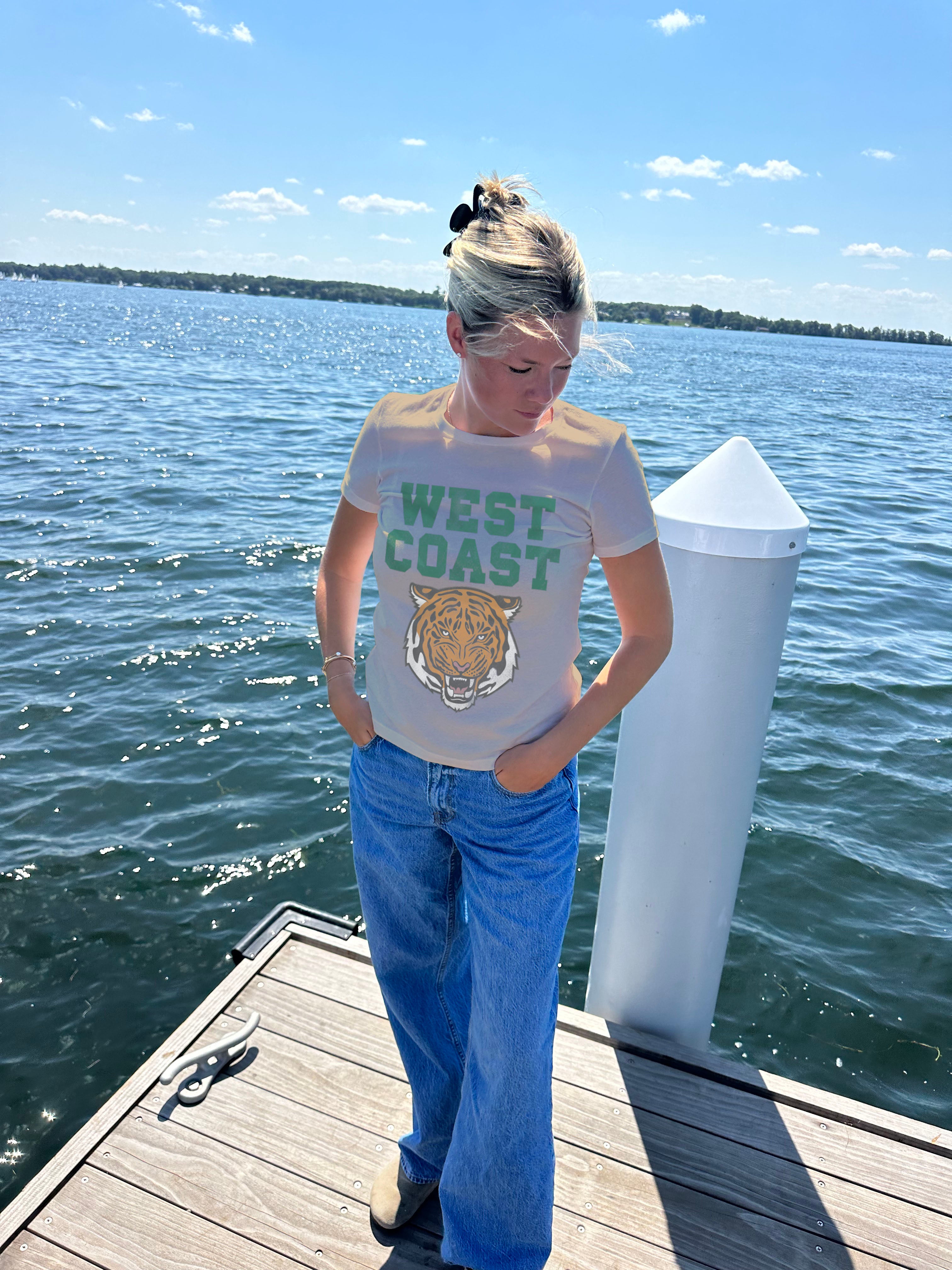 West Coast Tiger Short Sleeve Tee