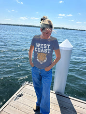West Coast Tiger Short Sleeve Tee
