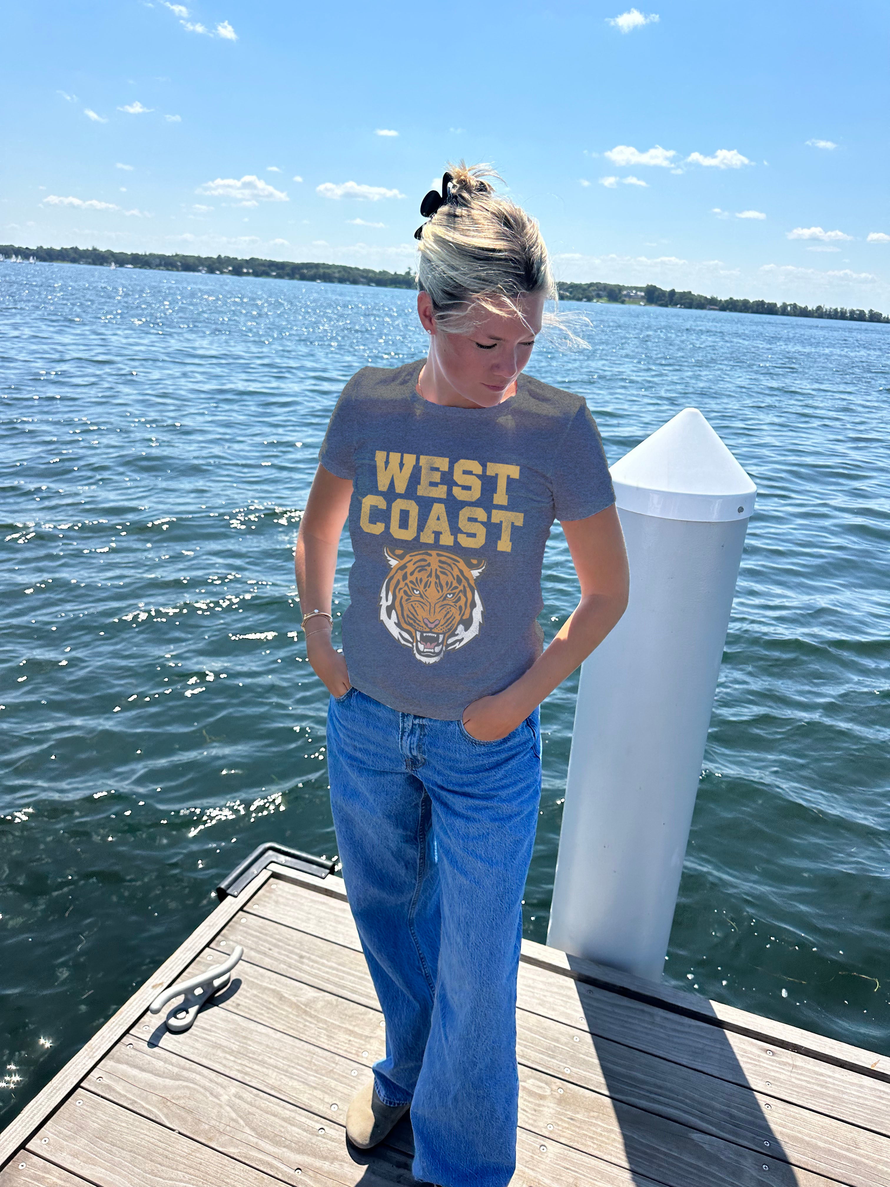West Coast Tiger Short Sleeve Tee