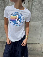 White World Famous Snoopy Short Sleeve Tee